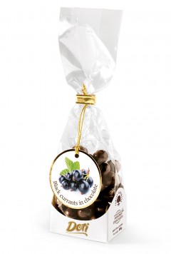 Blackcurrants in Chocolate 100g GIFT BAG